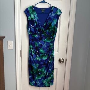 Gorgeous Lauren Ralph Lauren floral dress, Size 10